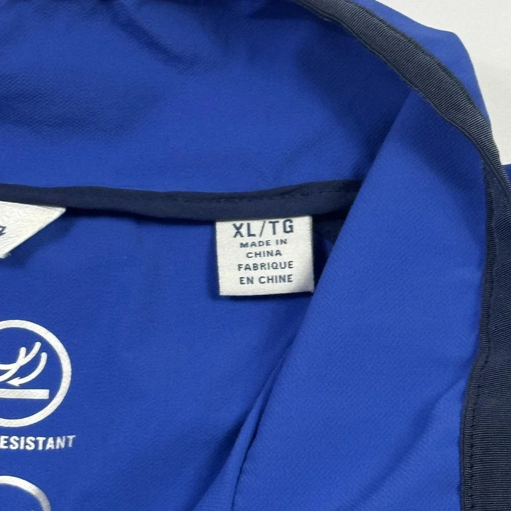 Tommy‎ Bahama Colby Lacrosse Jacket Womens XL Blue NCAA Quarter Zip Pullover